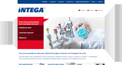 Desktop Screenshot of intega.com